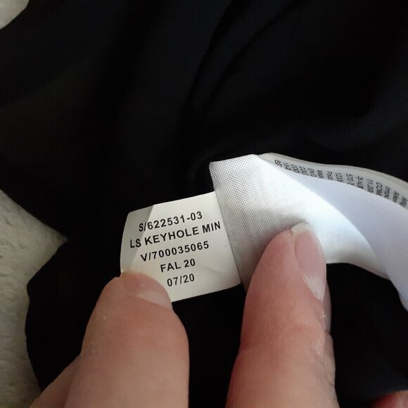 Banana Republic NWT Women's Size 10P Black Yellow Floral Puff-Sleeve Mini Dress - Picture 7 of 13